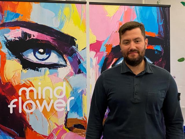 Daniel är glad att han börjar på Mindflower