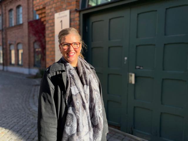 Terese är glad att hon börjar på Mindflower