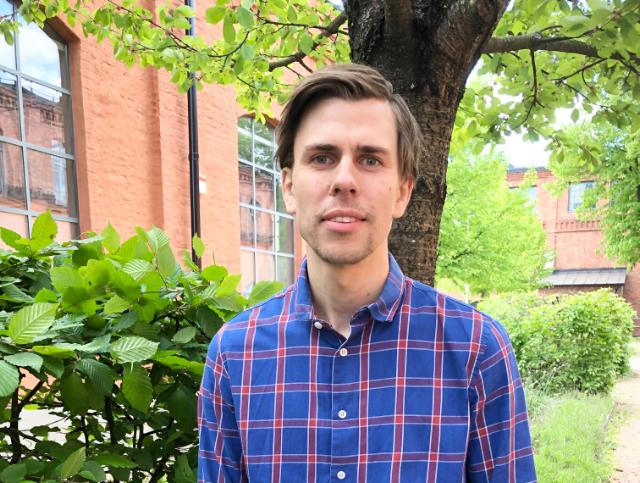 Andreas är glad att han börjar på Mindflower